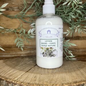 NTURAL BODY & HAND LOTION - SAGE - 250ml
