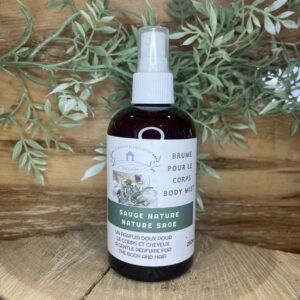 NATURAL BODY MIST - SAGE - 250ml