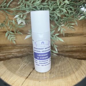 NATURAL DEODORANT - LAVENDER AND CYPRESS - 90ml